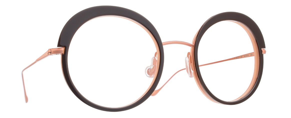 Caroline Abram WINNA -  MARRON / ROSE - 525  2100846525 -...