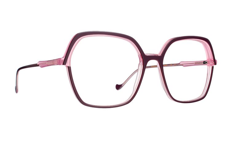 2100919910 NICOLETTA PRUNE FONCÉ / ROSE - 910 - NICOLETTA