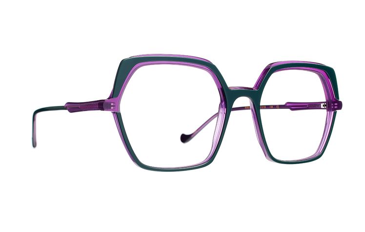 2100920911 NINON VERT / POURPRE - 911 - NINON