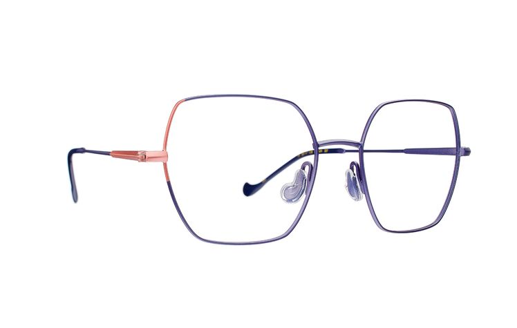 Caroline Abram VITALIA -  BLEU / PRUNE - 327  2100927327 -...