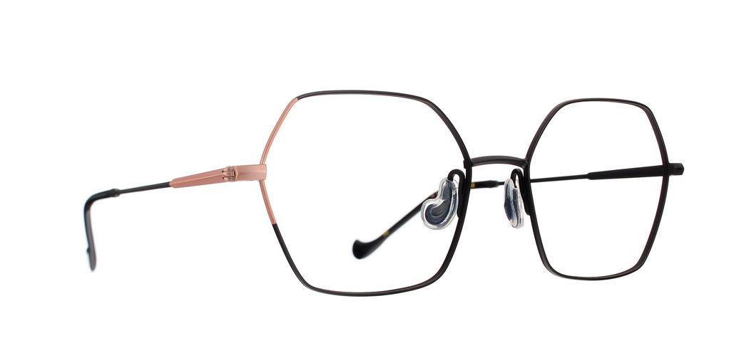 Caroline Abram VIKYTA -  NOIR / PÊCHE - 545B  2100934545B -...