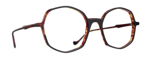 Caroline Abram CHANA - BLACK / HAVANA ACETATE 671 - CHANA