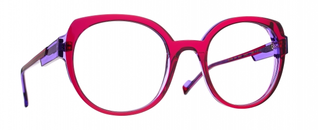 Caroline Abram FLAVIA - DARK BURGUNDY / LILAC ACETATE 750 -...